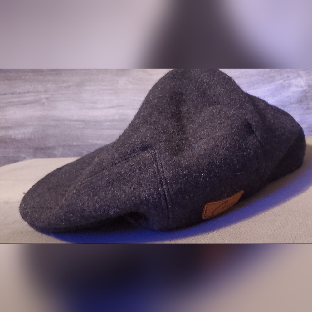 Olney Wool Beret Cap - Size Large